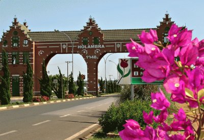 Entrada de Holambra