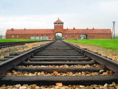 Auschwitz main entrance