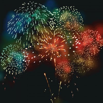 feux d  'artifice