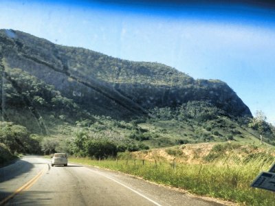 Estrada para Carangola - MG