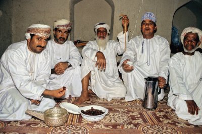 Sharing dates and coffee