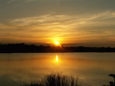 coucher de soleil sur l 'ile de FLORES