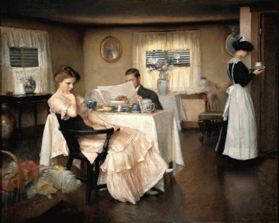 The breakfast di William Mc Gregor Paxton