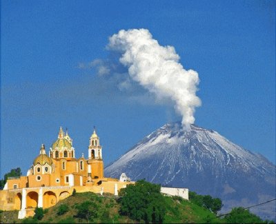 Great Pyramid of Cholula Mexico