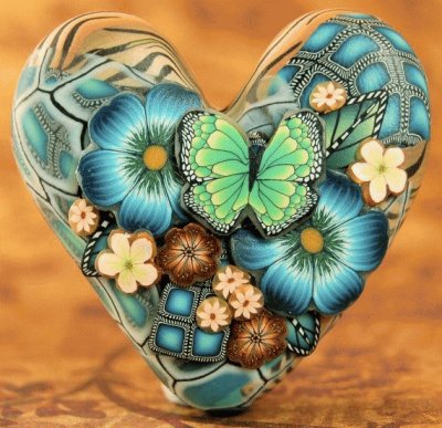 Heart Focal Bead