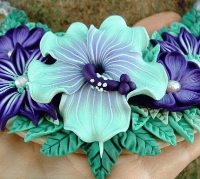 Polymer Clay Flowers