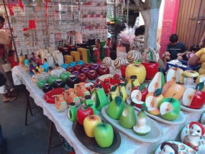 Tianguis en Tonala