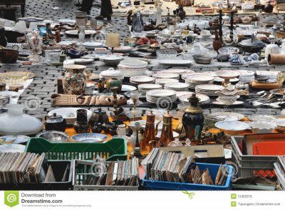 MERCADO DE PULGAS EN BRUSELAS