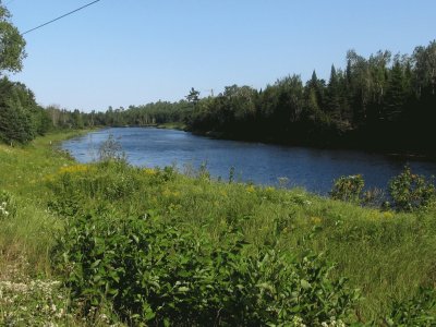 River scene near Quarryville Bridge NB