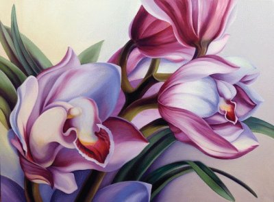 Giclee Orchids