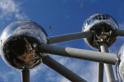 MONUMENTO ATOMIUM EN BRUSELAS.