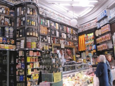 Tienda de abarrotes en EspaÃ±a