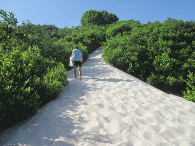 A caminho da lagoa bonita - LenÃ§ois - MA