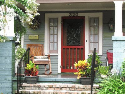 puerta roja