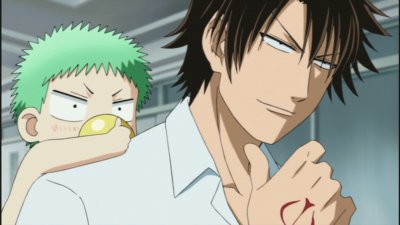 Oga Tatsumi y  bebÃ© Beel