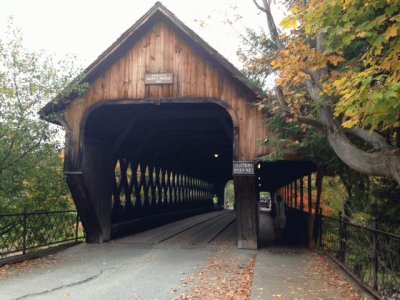 Covered Bridge Woodstock Vermont 2014