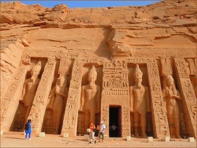 The temple of nefertari