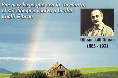 SENTENCIA DE GIBRÃN.