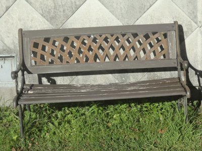 banc au soleil