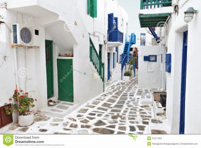 ISLA MYKONOS EN GRECIA