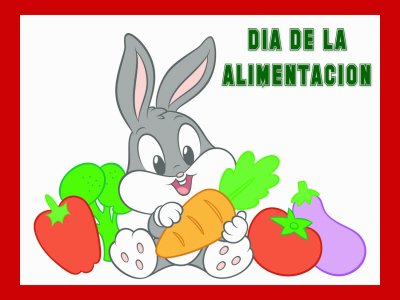 EFEMÃ‰RIDE: DIA DE LA ALIMNETACION