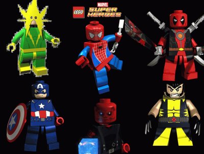 Superheroes de lego