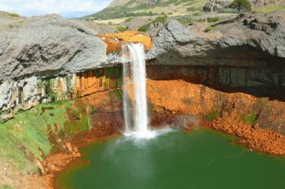 Salto del Agrio. NeuquÃ©n. Argentina