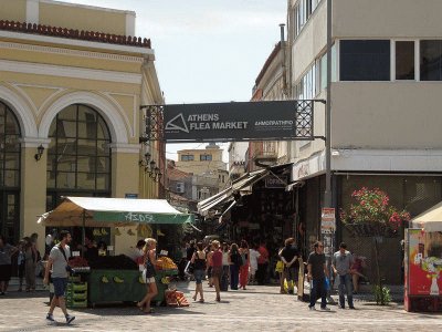 MERCADO EN ATENAS