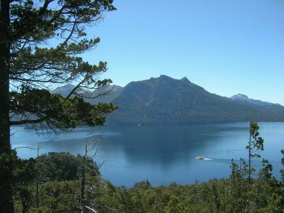 Lago Nahuel Huapi. Argentina