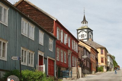 Una vieja calle europea