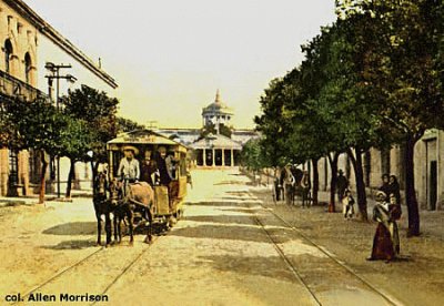 TRANVÃA EN GUADALALARA 1890.