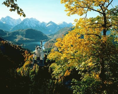 Neuschwanstein. Alemania