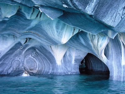 Cuevas de mÃ¡rmol. Patagonia argentina