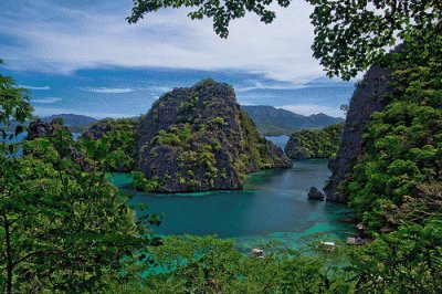 Isla Coron. Filipinas