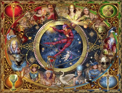 Legacy of the Divine Tarot Montage