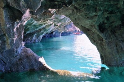 Cuevas de mÃ¡rmol. Patagonia argentina