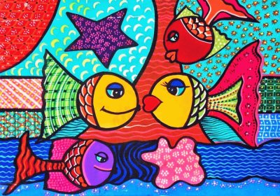 peces de colores