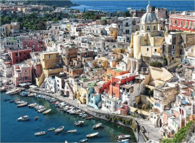 Isla de Procida. Italia