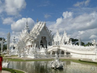 Templo Blanco. Tailandia