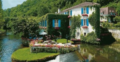 Le Moulin de lÂ´Abbaye. Francia