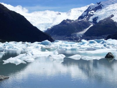 Glaciar Onelli. Argentina