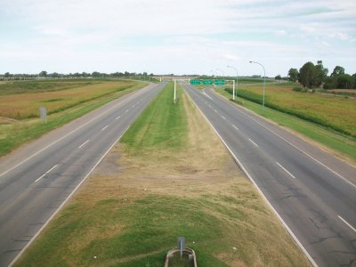 The Rosario - Santa Fe highway