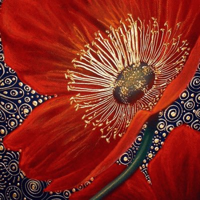 Red Poppies Art