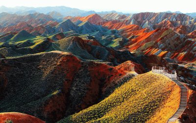 MontaÃ±as Danxia. China