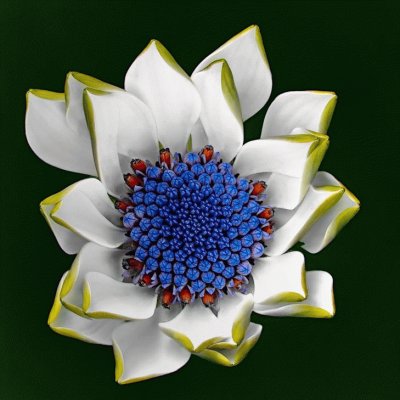 African Daisy Blue Eye