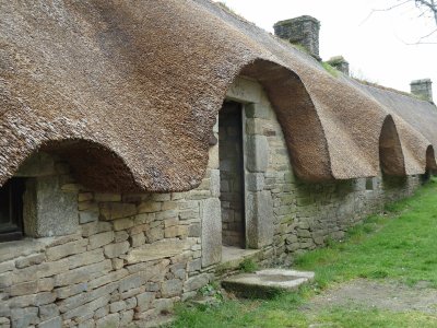 Thatched cottage in Brittany