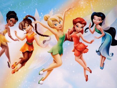 TINKERBELL Y SUS AMIGAS.