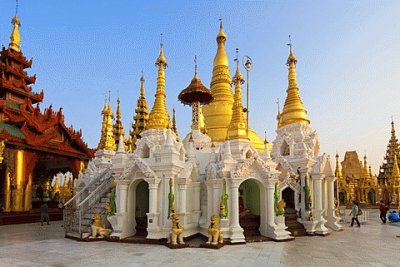 Templos y pagoda. Myanmar