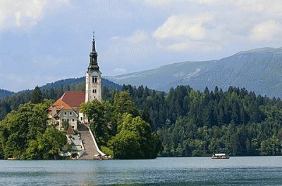 Lago Bled. Eslovenia