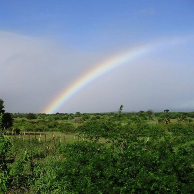 Arco Iris na Zona Rural